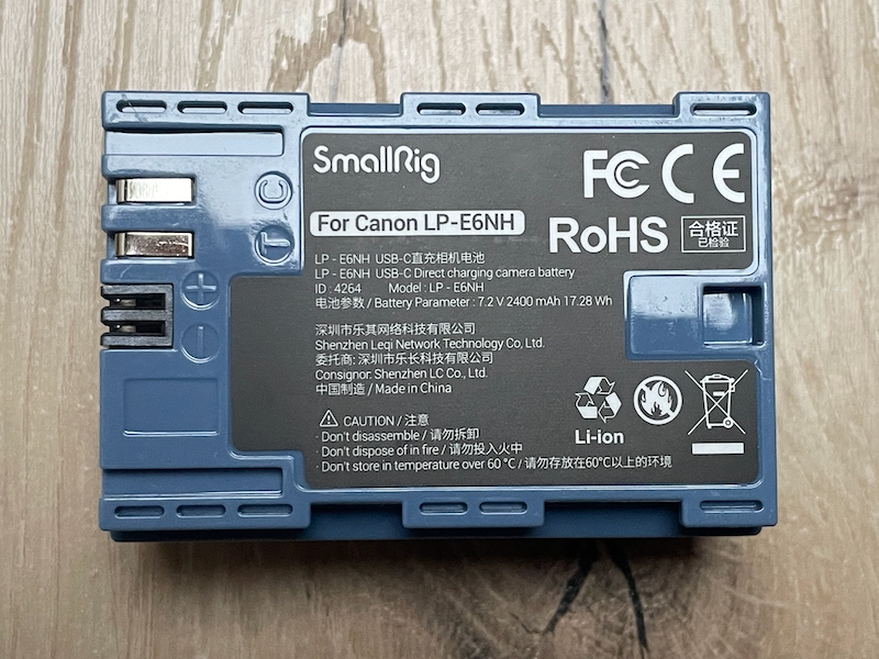 Erfahrungsbericht SMALLRIG LP-E6NH